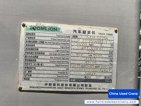 Buy Zoomlion ZTC251VE562 Used Crane / 4 Buy Zoomlion ZTC251VE562 Used Crane / 4